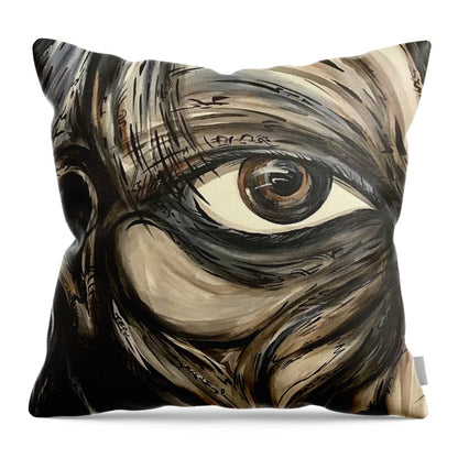 Half Creep - Throw Pillow