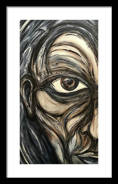 Half Creep - Framed Print