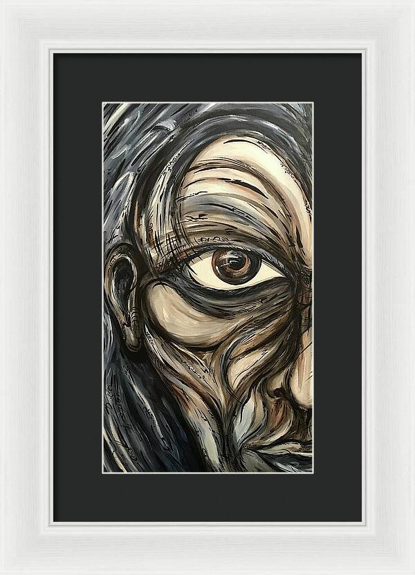 Half Creep - Framed Print