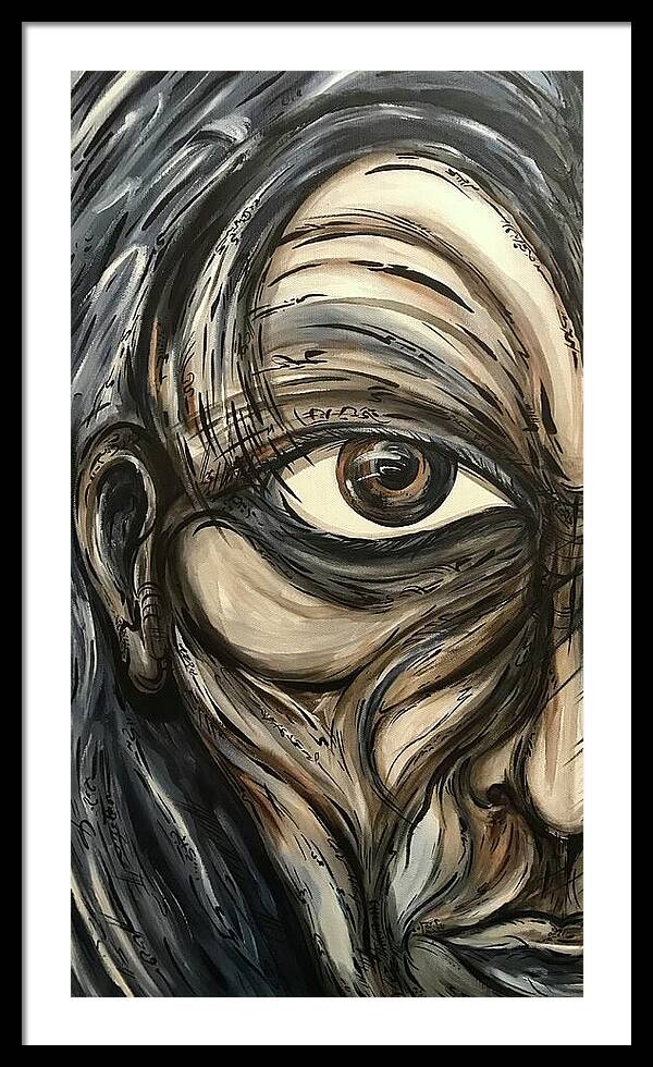 Half Creep - Framed Print