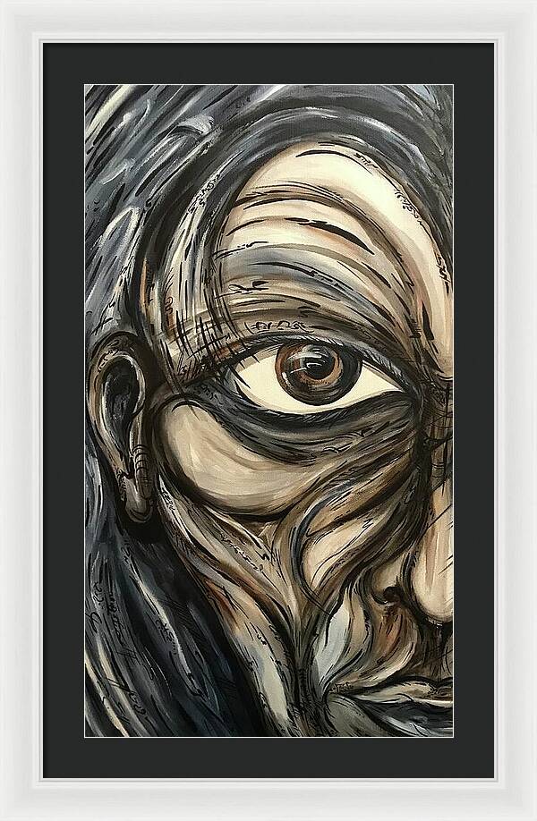 Half Creep - Framed Print
