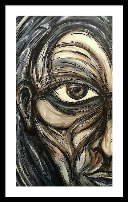 Half Creep - Framed Print