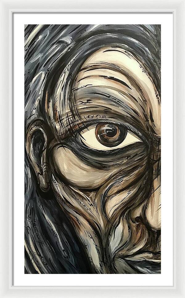 Half Creep - Framed Print