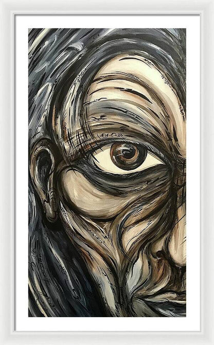 Half Creep - Framed Print