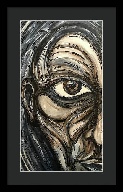 Half Creep - Framed Print