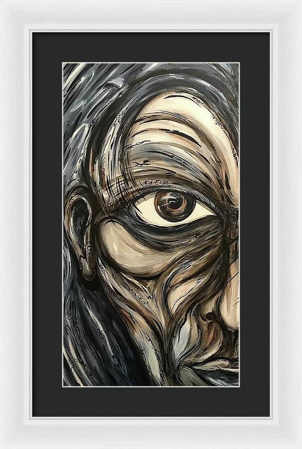 Half Creep - Framed Print