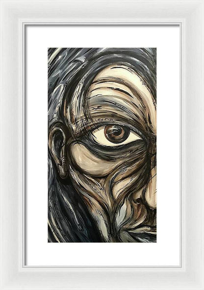 Half Creep - Framed Print