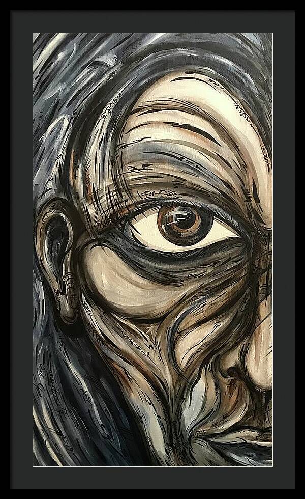 Half Creep - Framed Print