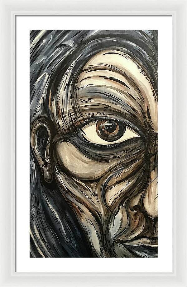 Half Creep - Framed Print