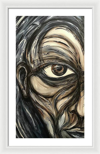 Half Creep - Framed Print