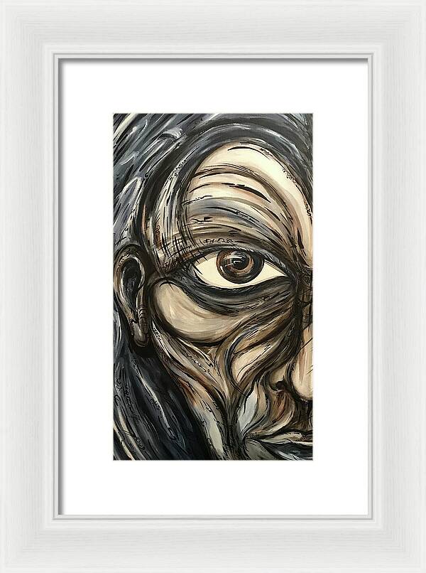 Half Creep - Framed Print