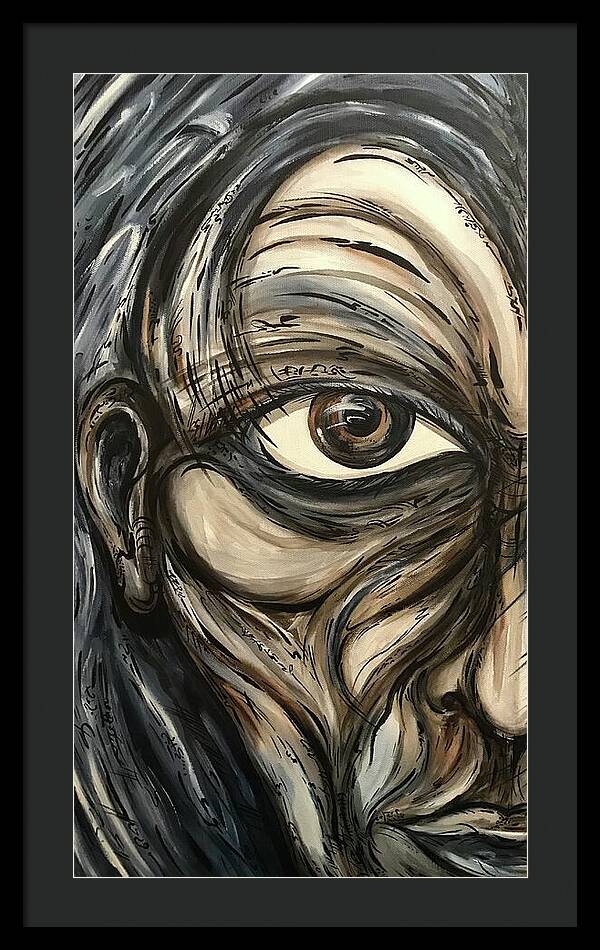 Half Creep - Framed Print