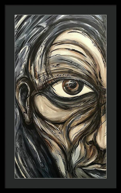 Half Creep - Framed Print
