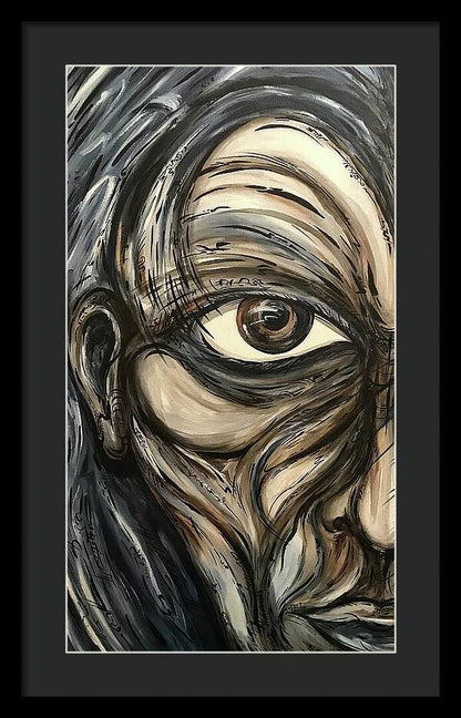 Half Creep - Framed Print