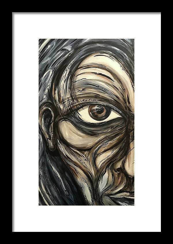 Half Creep - Framed Print