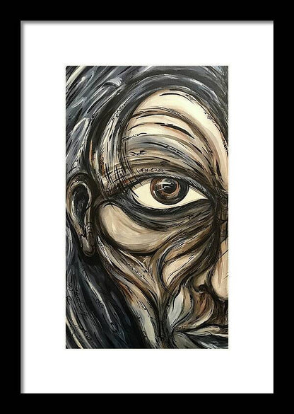 Half Creep - Framed Print