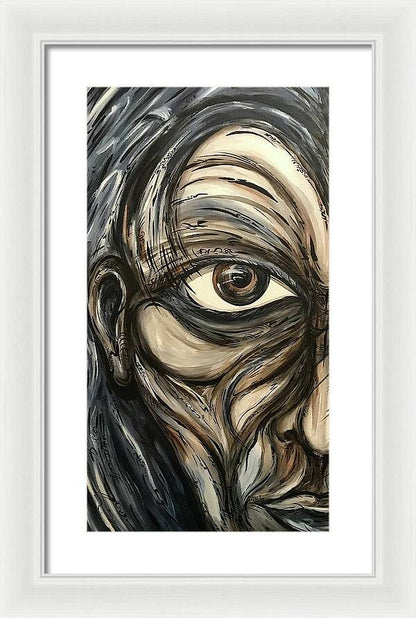 Half Creep - Framed Print