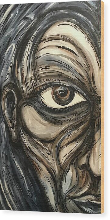 Half Creep - Wood Print