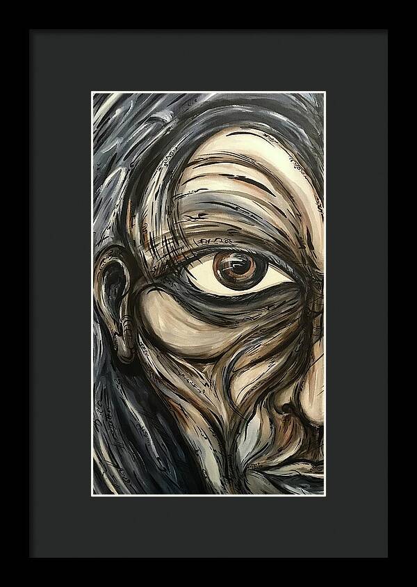Half Creep - Framed Print