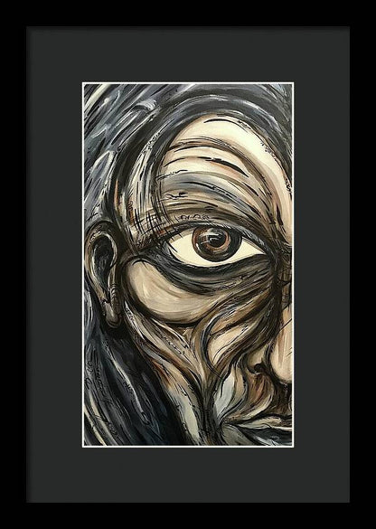 Half Creep - Framed Print