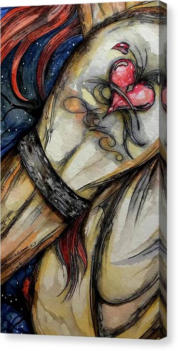Love Tat - Canvas Print