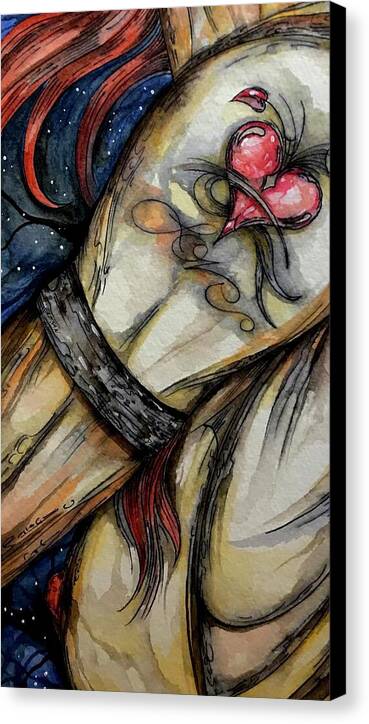 Love Tat - Canvas Print