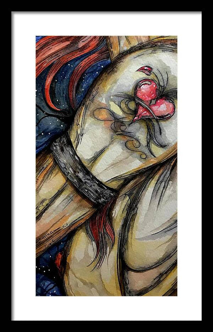 Love Tat - Framed Print