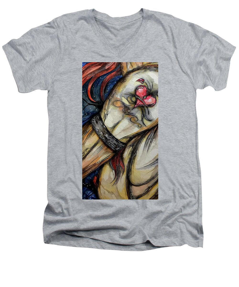 Love Tat - Men's V-Neck T-Shirt