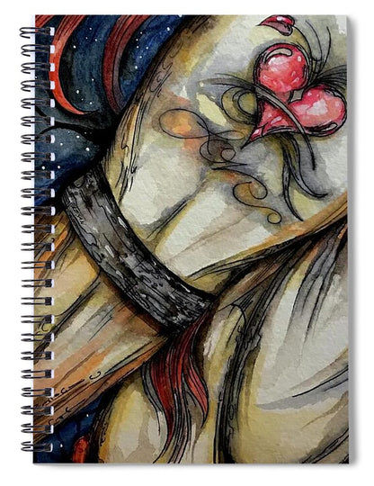 Love Tat - Spiral Notebook