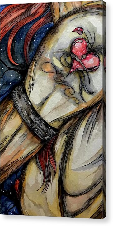 Love Tat - Acrylic Print