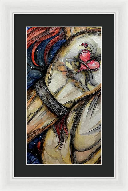 Love Tat - Framed Print