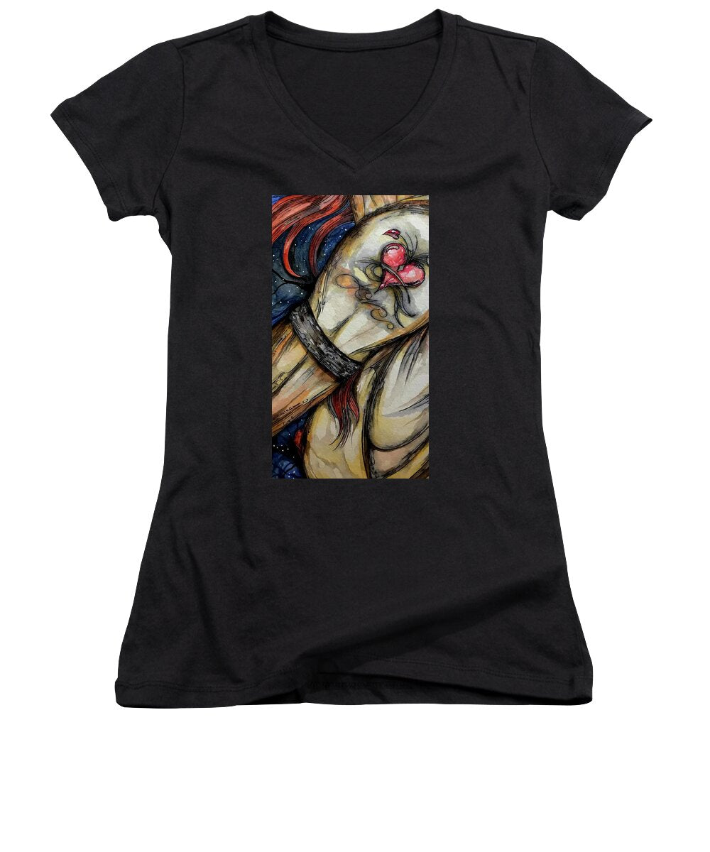 Love Tat - Women's V-Neck