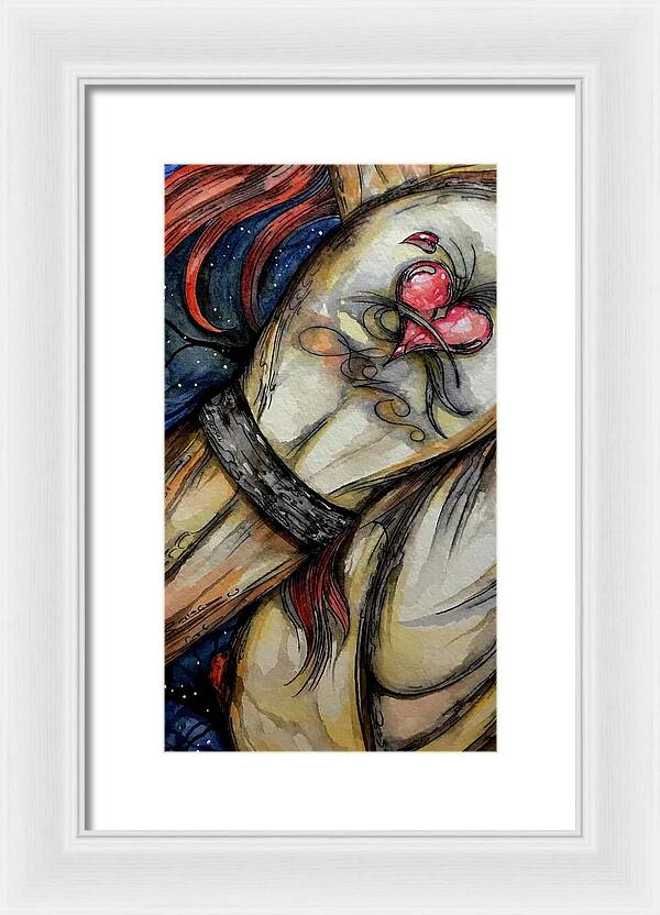 Love Tat - Framed Print