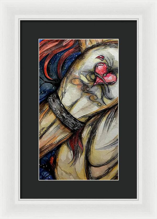 Love Tat - Framed Print