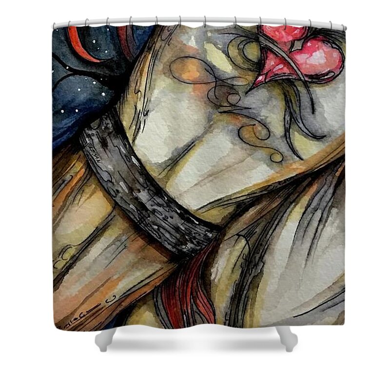 Love Tat - Shower Curtain