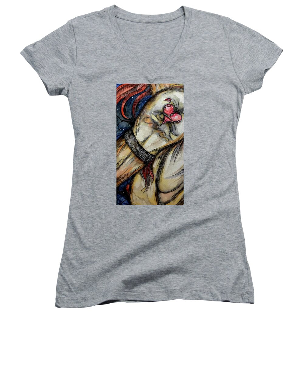 Love Tat - Women's V-Neck