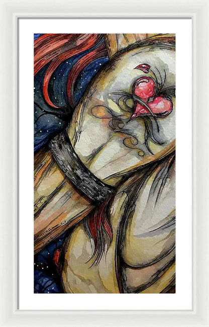 Love Tat - Framed Print