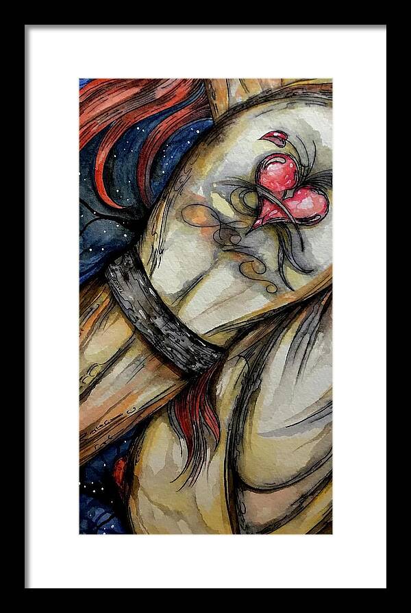 Love Tat - Framed Print