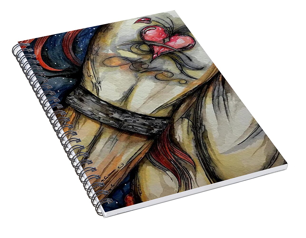 Love Tat - Spiral Notebook