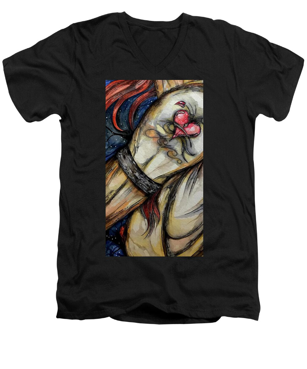 Love Tat - Men's V-Neck T-Shirt