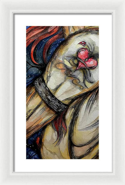 Love Tat - Framed Print