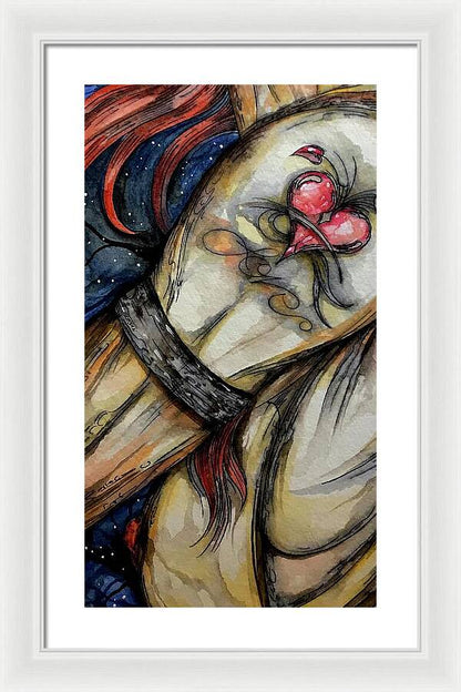 Love Tat - Framed Print