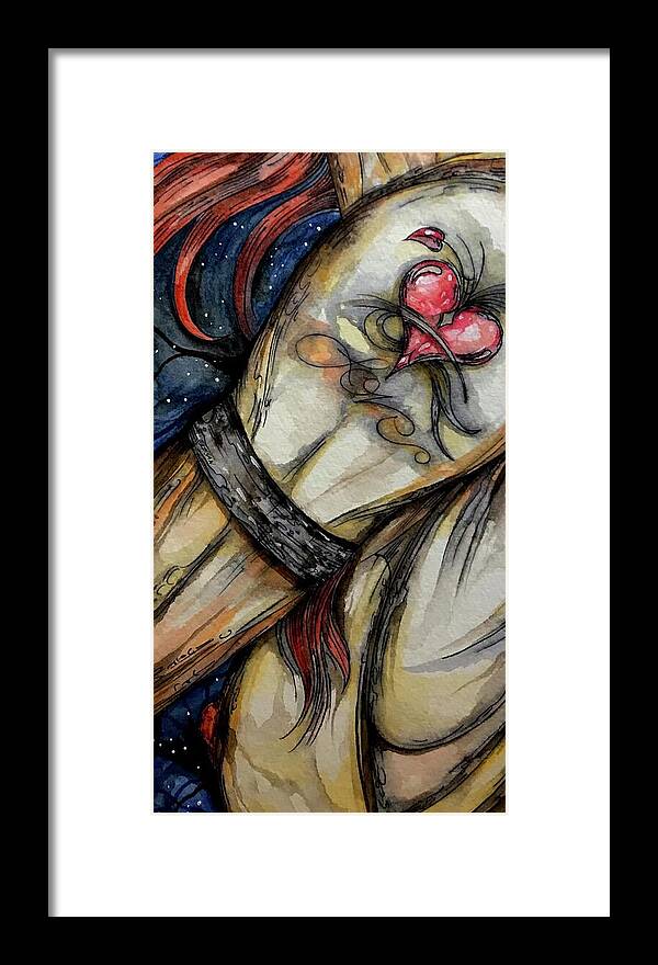 Love Tat - Framed Print