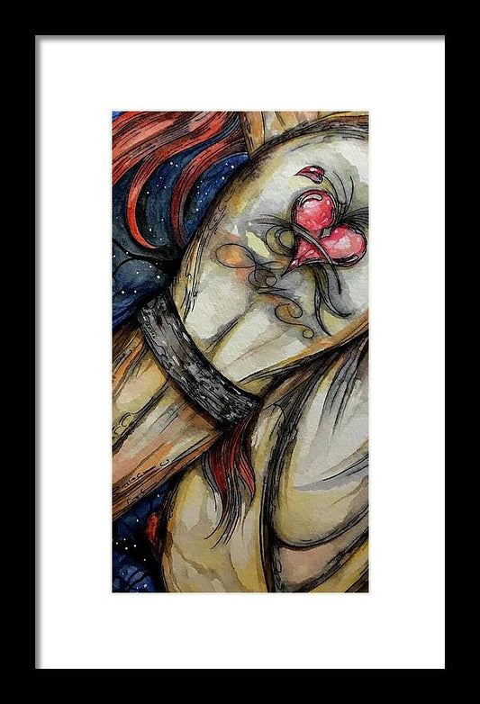 Love Tat - Framed Print
