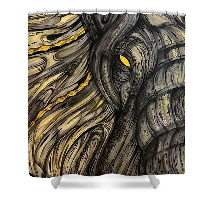 Mammoth Sun - Shower Curtain