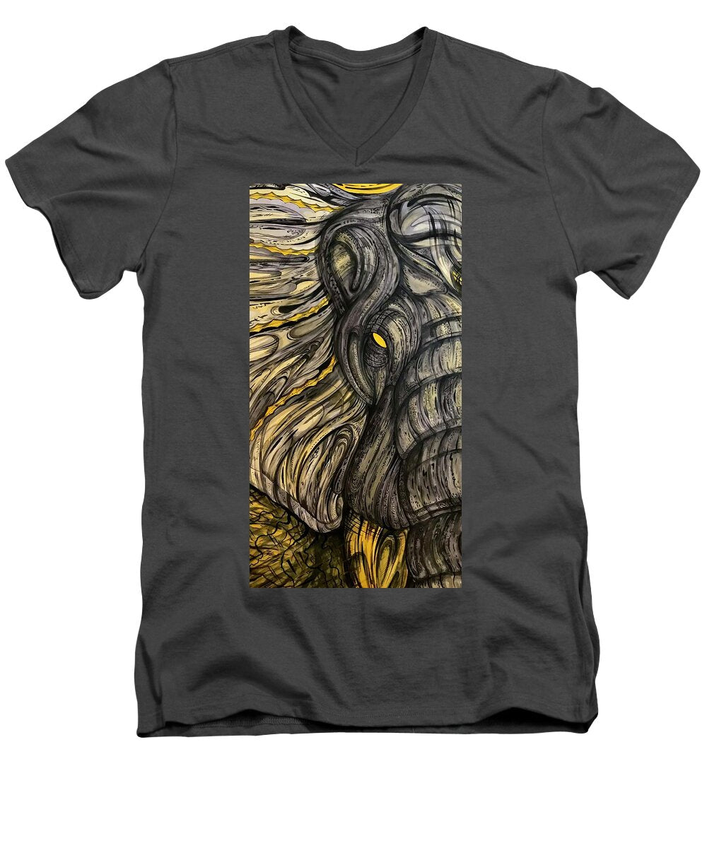 Mammoth Sun - Men's V-Neck T-Shirt