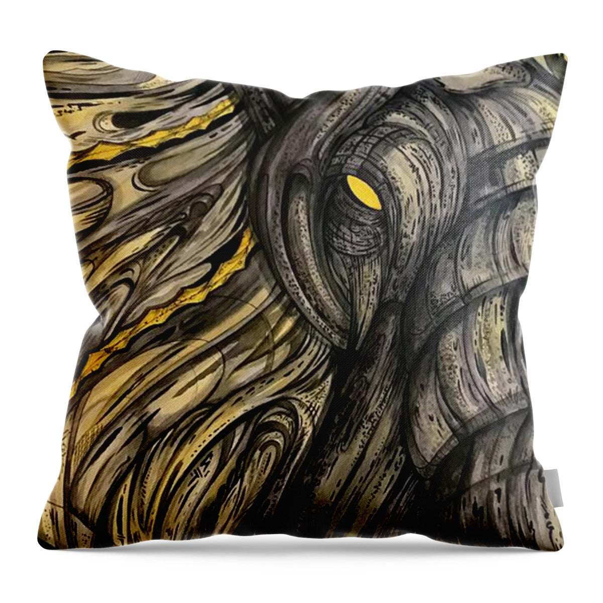 Mammoth Sun - Throw Pillow