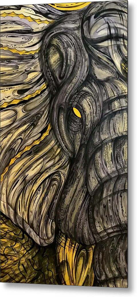Mammoth Sun - Metal Print