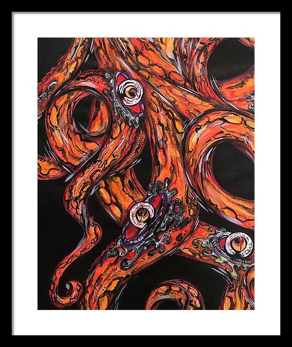 OctaArms - Framed Print
