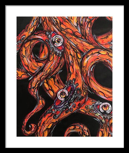 OctaArms - Framed Print